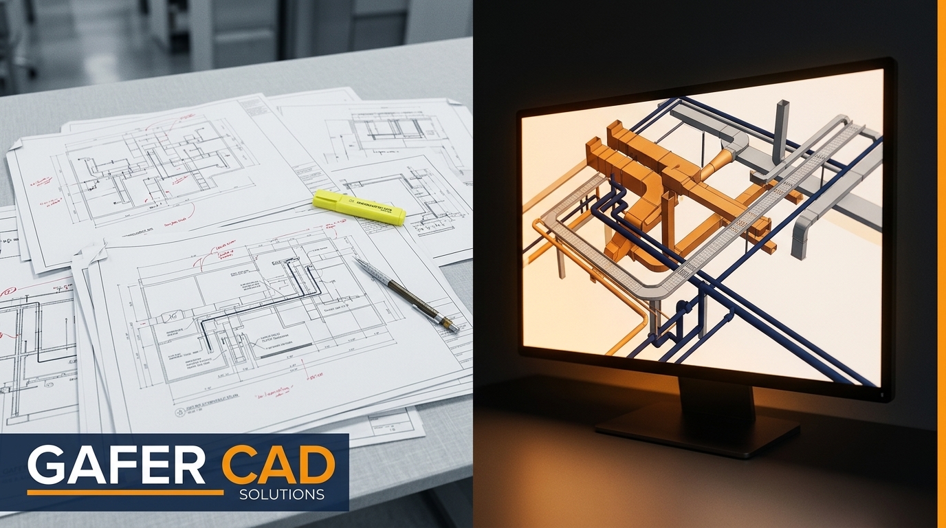 MEP coordination in 3D: why late‑stage clashes keep showing up in 2D workflows
