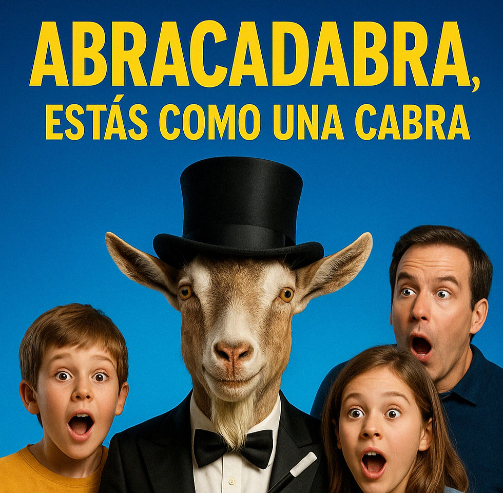 18:30 H. (SALA 2)  ESPECTÁCULO + VISITA A LA CASA MÁGICA (De 9,90€ a 11,90€)