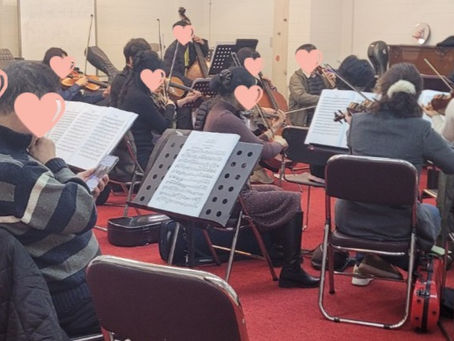 사무실 이전식 및 오케스트라 방학식