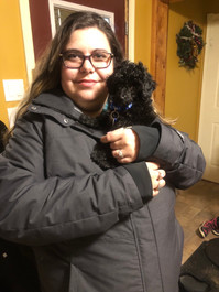 Cricket going home with her guardian