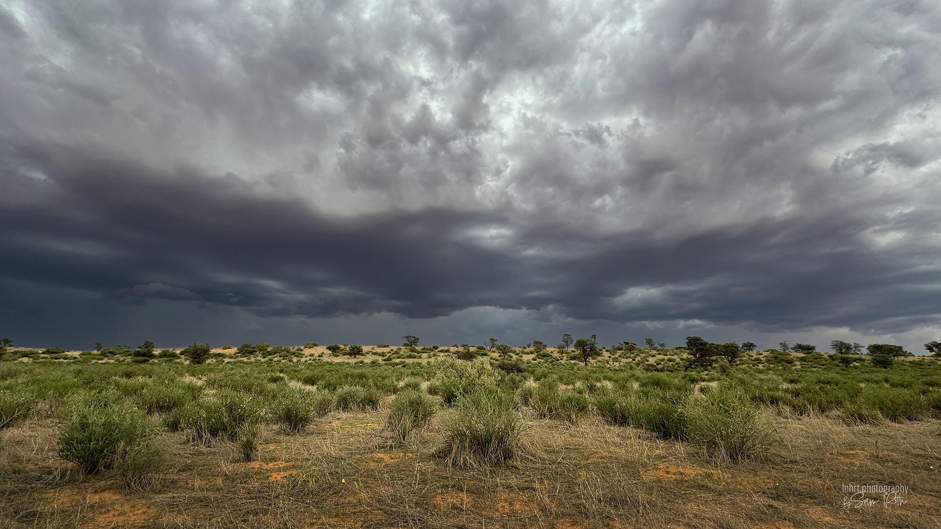 Massive Gewitterwolken