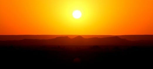 sun up sahara.