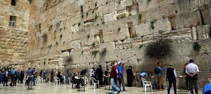 western wall.