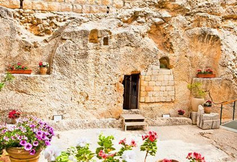 Garden tomb.