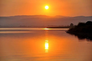 sunset.