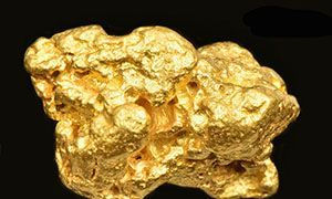 gold nugget.