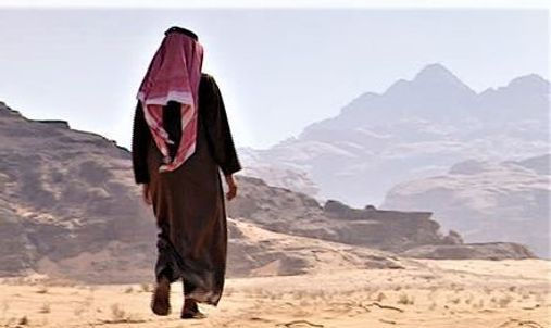arab walk away