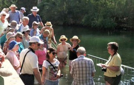 baptismal vows in River Jordan