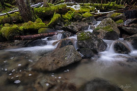 bubbling water