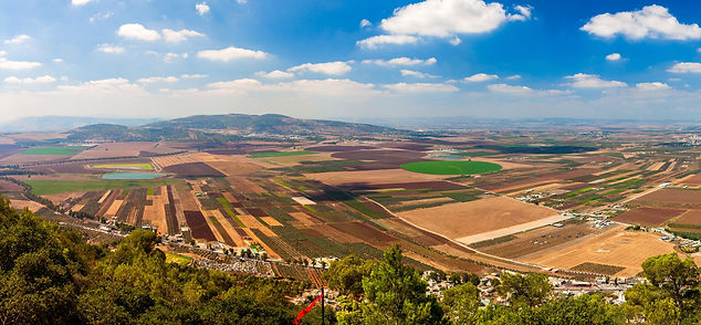 view of jezreel valley.
