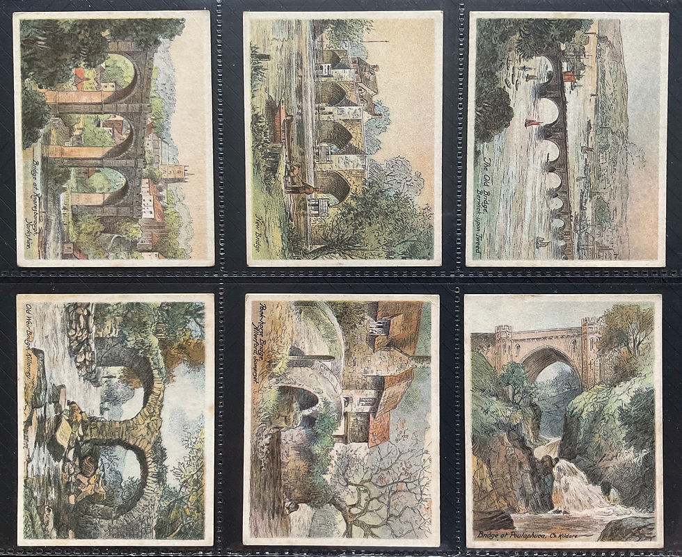 Thumbnail: Players Picturesque Bridges Cigarette Cards