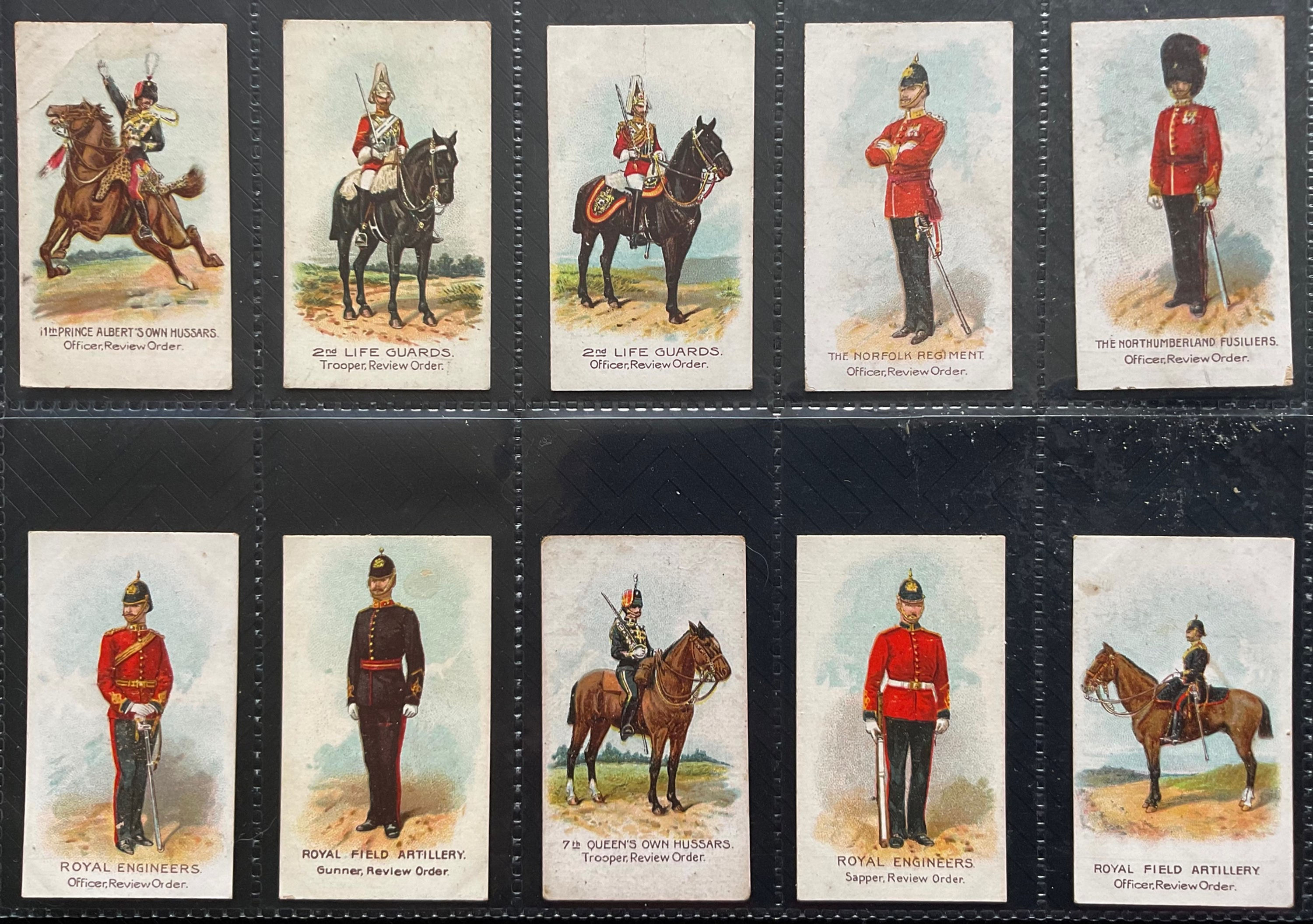 Wills  Scissors Types Of The British Army Cigarette Cards