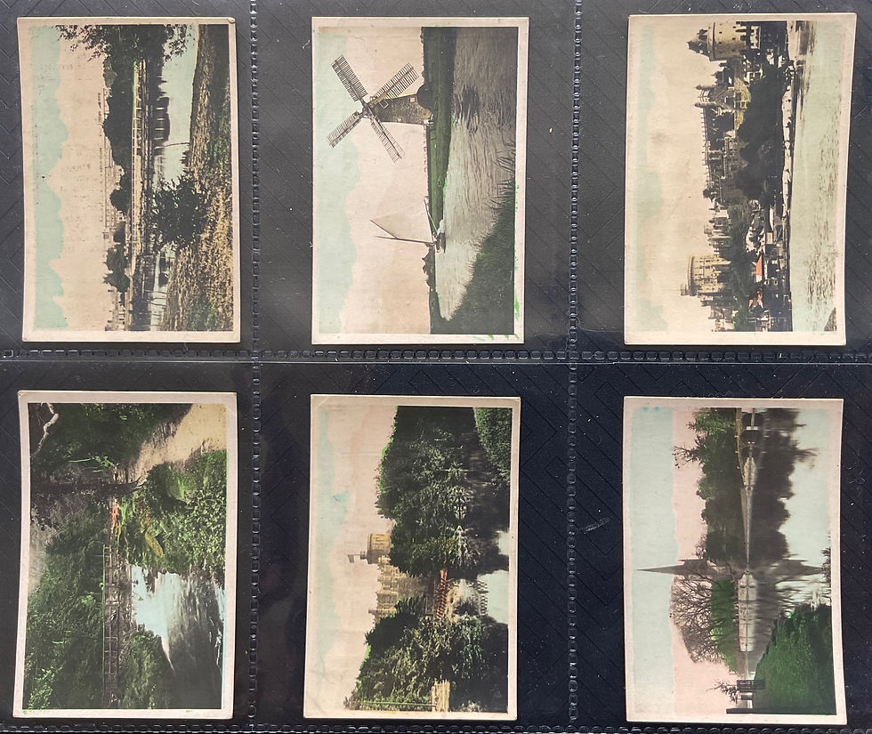 Thumbnail: Cavanders River Valleys Cigarette Cards