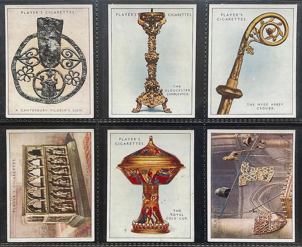 Thumbnail: Players Treasures Of Britain Cigarette Cards