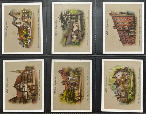 wills cigarette cards old inns Wills Old Inns A Series Cigarette Cards
