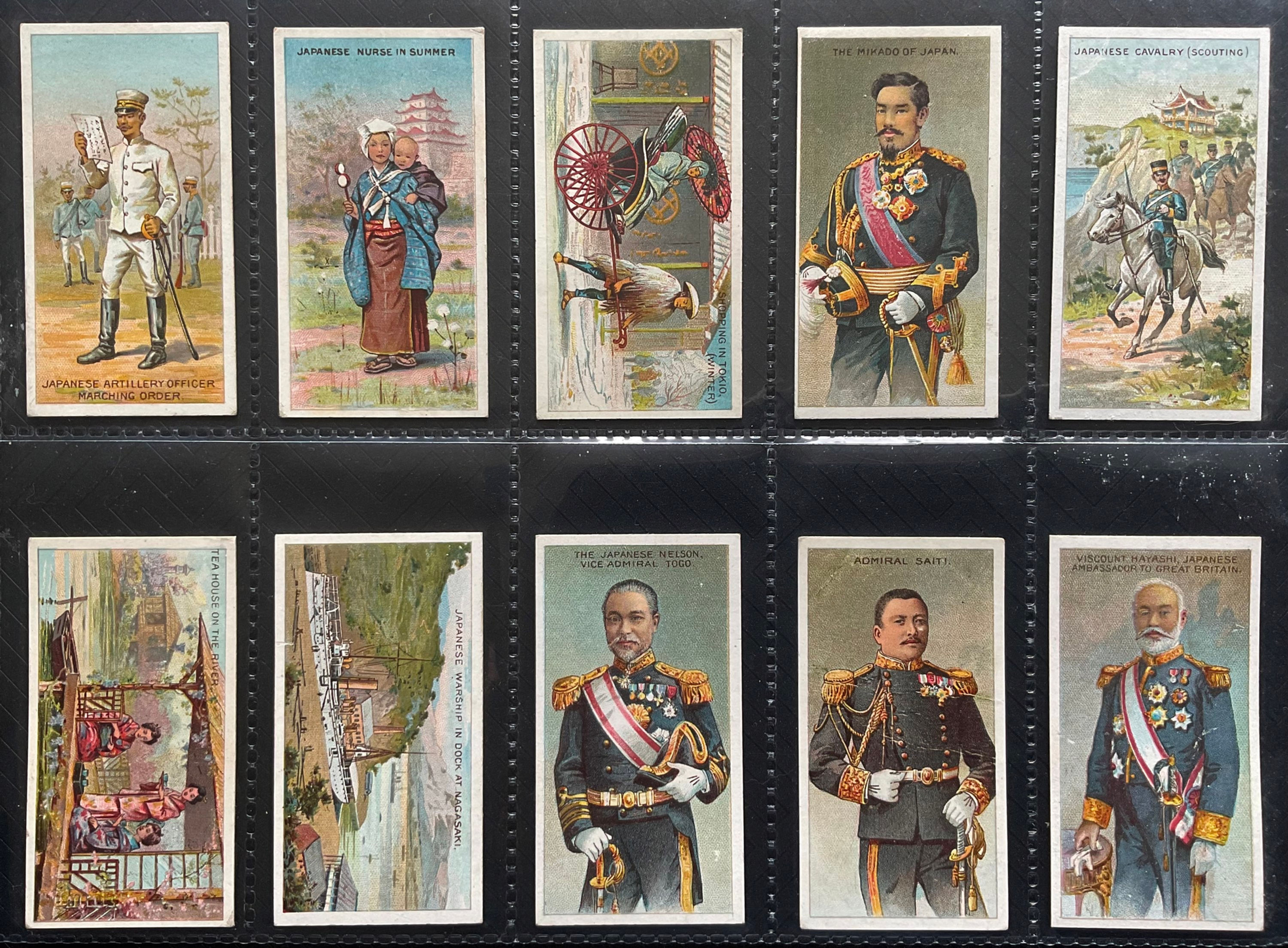 Lambert & Butler Japanese Series Cigarette Cards
