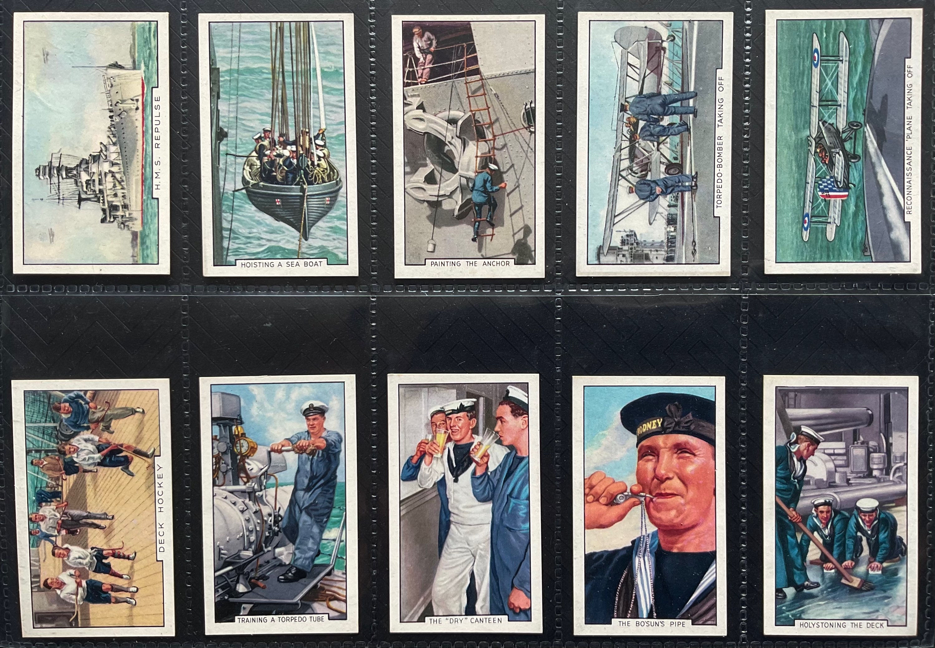 Gallaher Park Drive The Navy Cigarette Cards