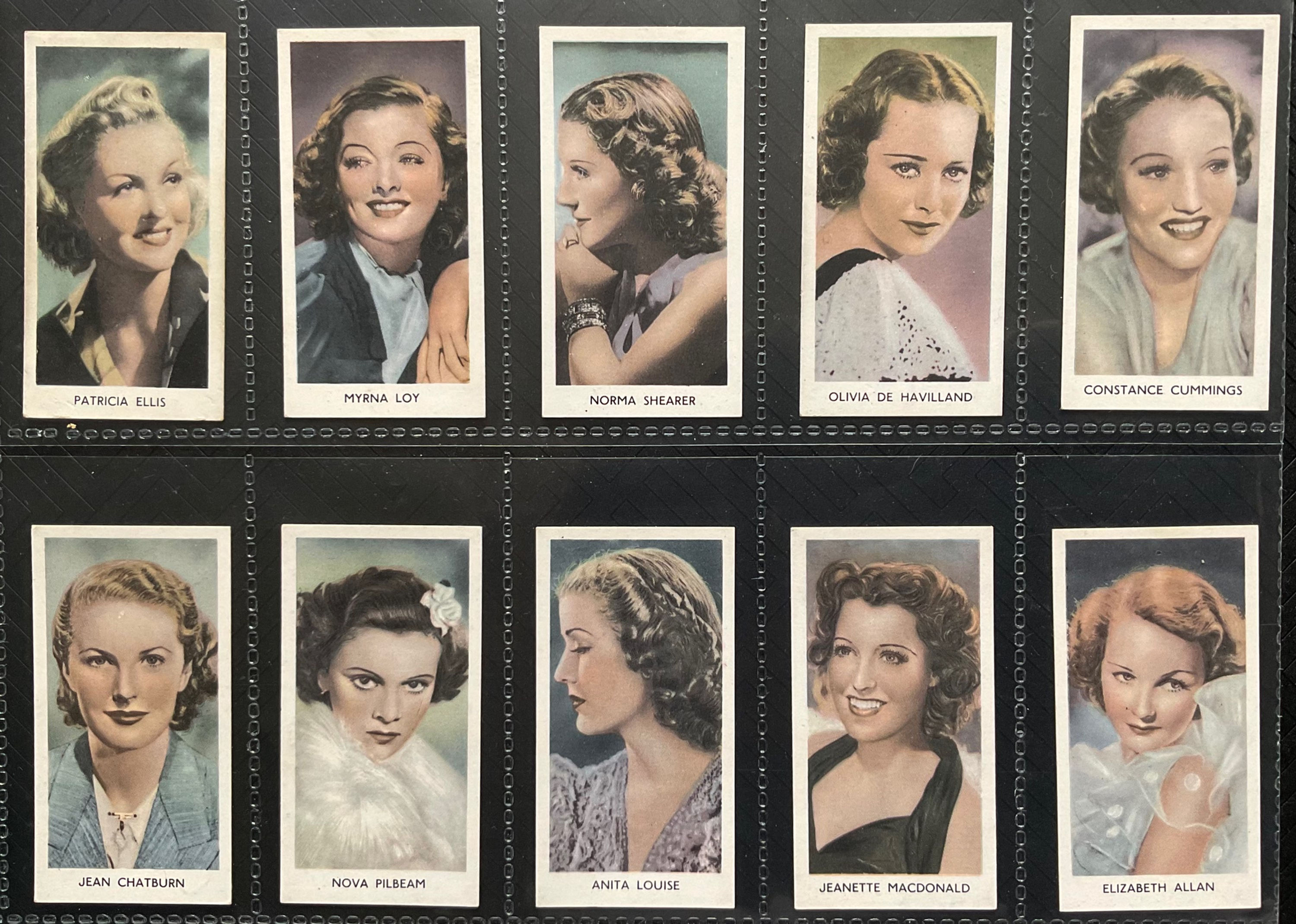 Abdulla Screen Stars Cigarette Cards