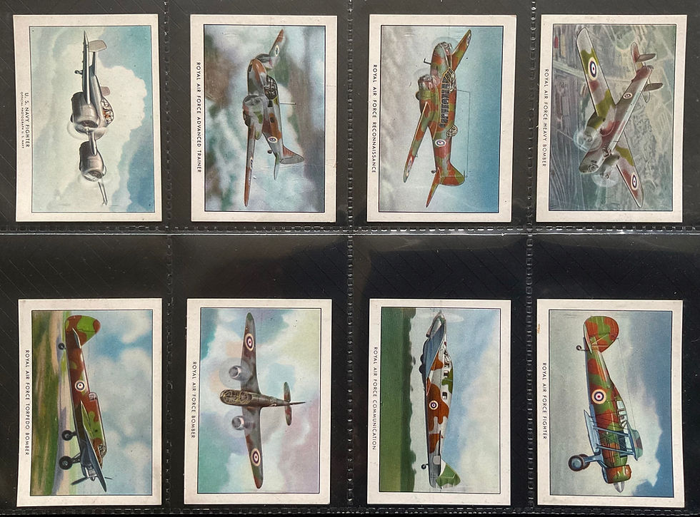 Thumbnail: Brown & Williamson Wings Series B Cigarette Cards