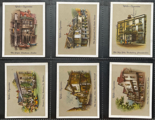 Wills Old Inns A Series Cigarette Cards
