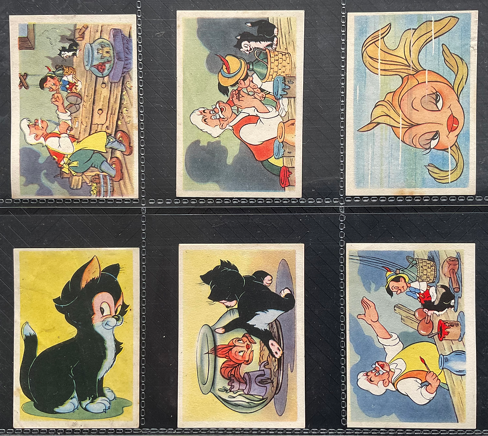 Thumbnail: De Beukelaer Pinocchio Series Trade Cards