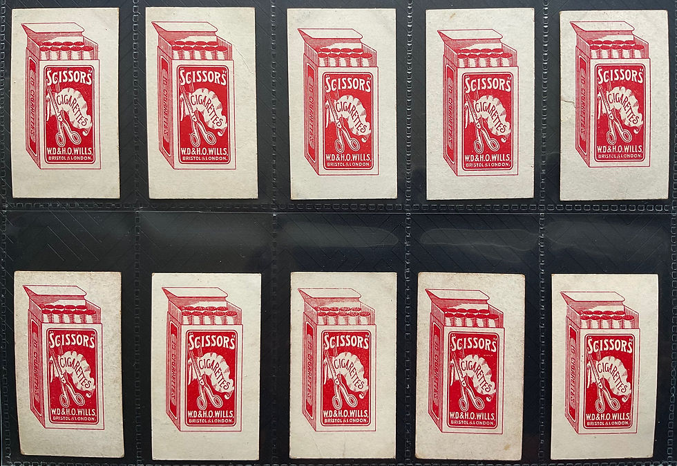 Thumbnail: Wills  Scissors Types Of The British Army Cigarette Cards