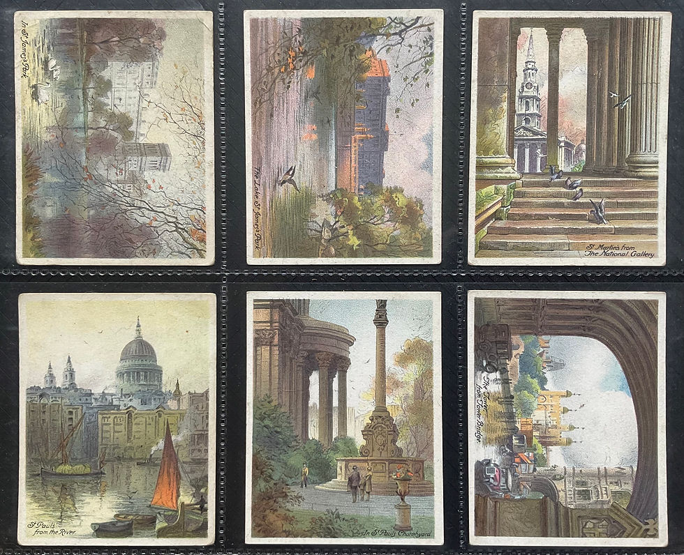 Thumbnail: Players Picturesque London Cigarette Cards