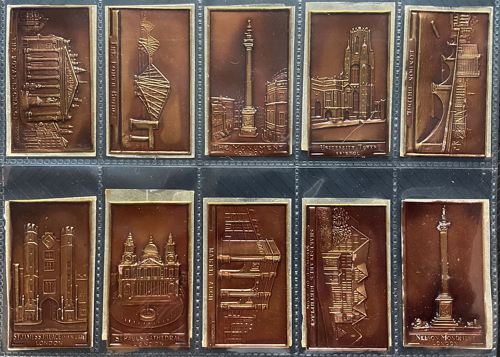 Thumbnail: International Tobacco Co Famous Buildings & Monuments Cigarette Cards