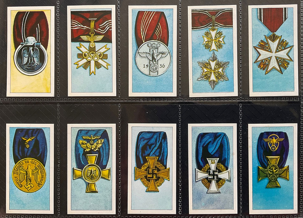 Thumbnail: Oliver German Orders & Decorations Trade Cards