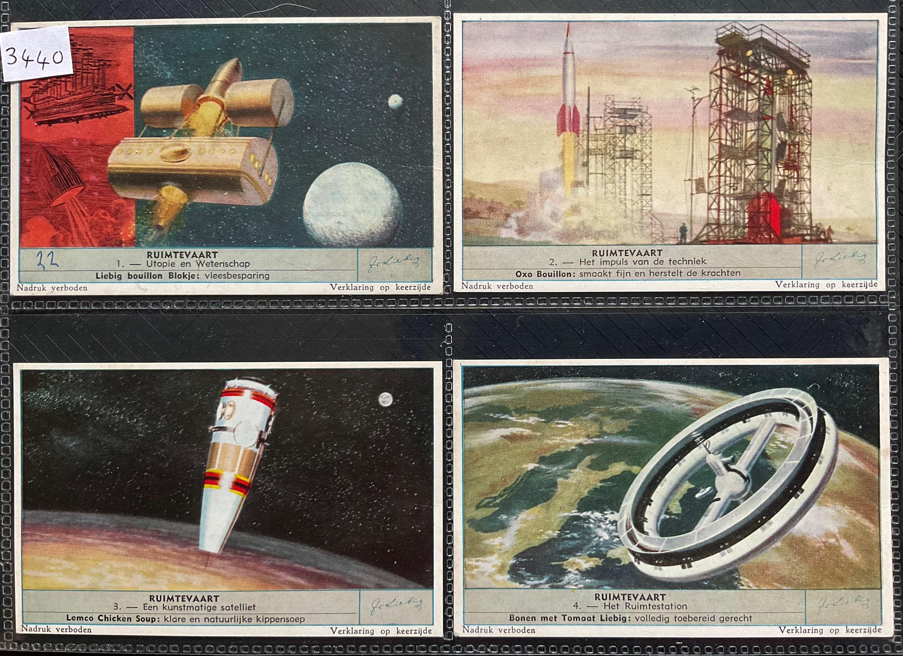 Liebig Aerospace Trade Cards