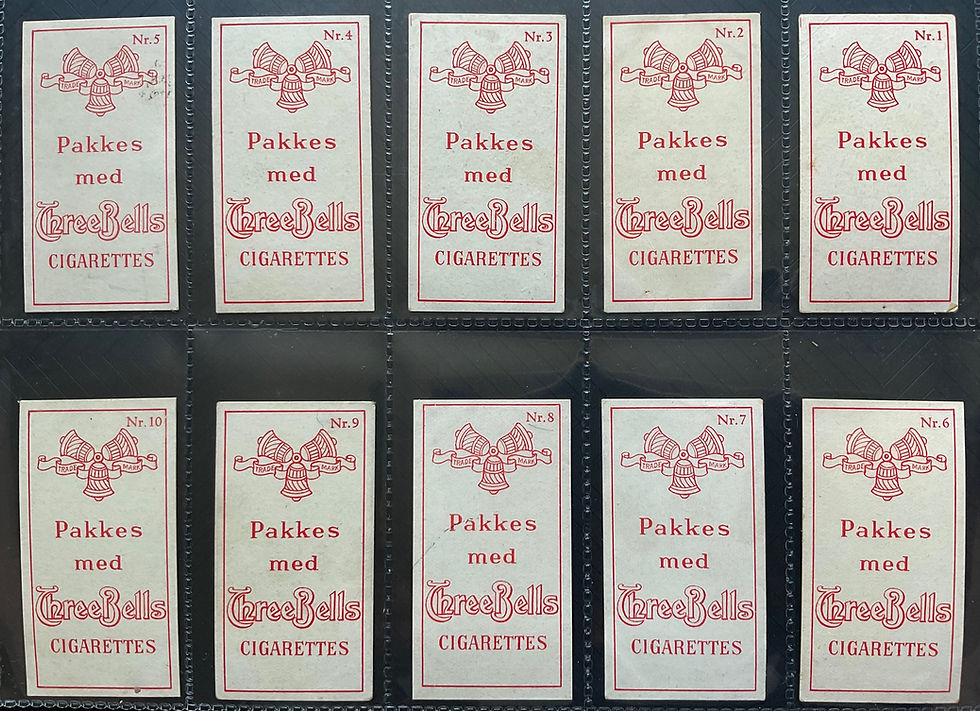 Thumbnail: Bells Women Of All Nations Printed Back Cigarette Cards