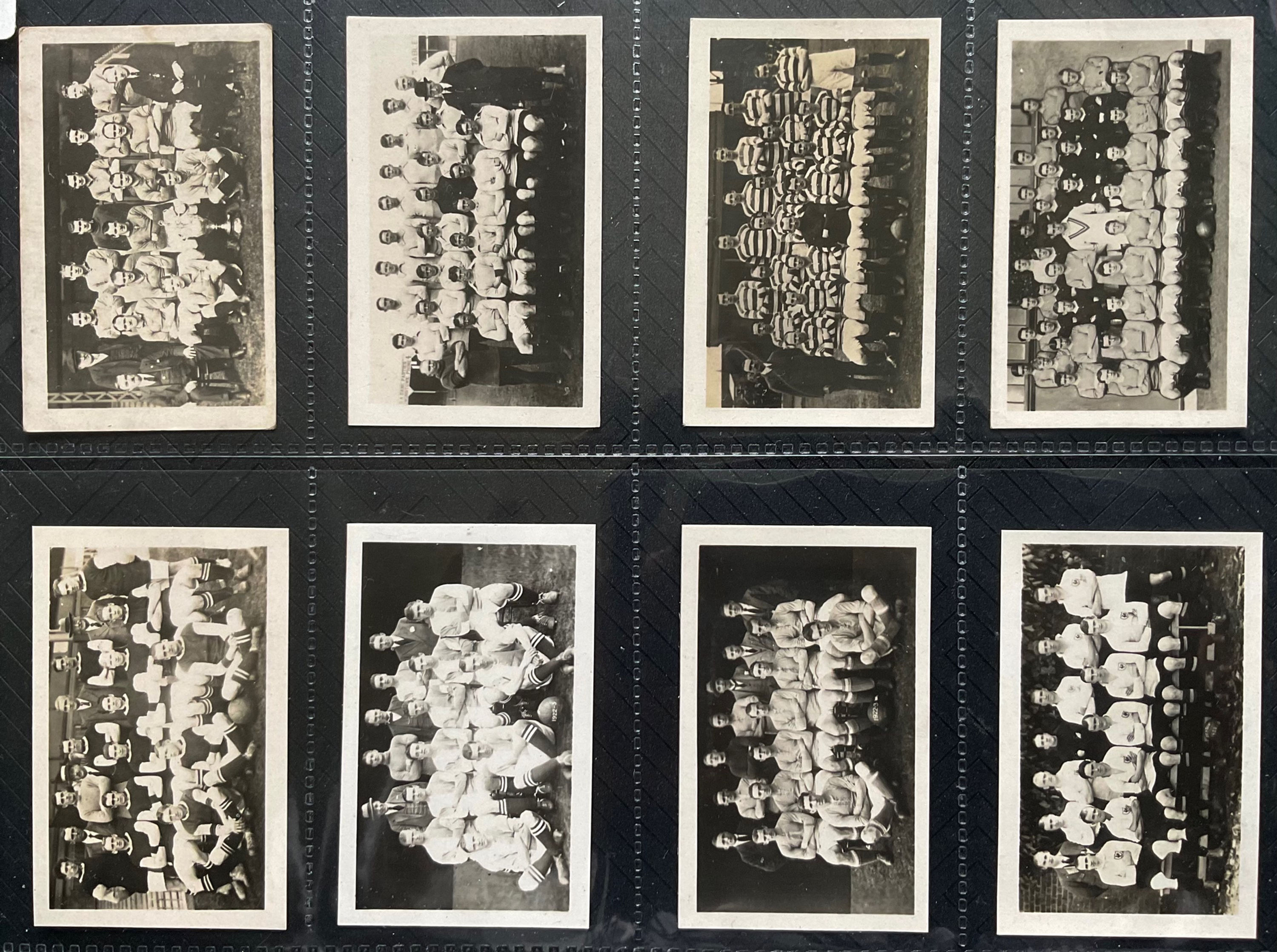 Chums Football Teams Trade Cards