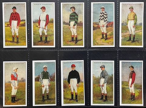Ogdens Jockeys 1930 Reproduction Cigarette Cards