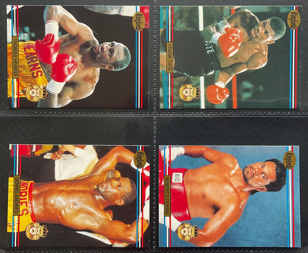 Thumbnail: Players International Ringlords Boxing Personalities Trade Cards