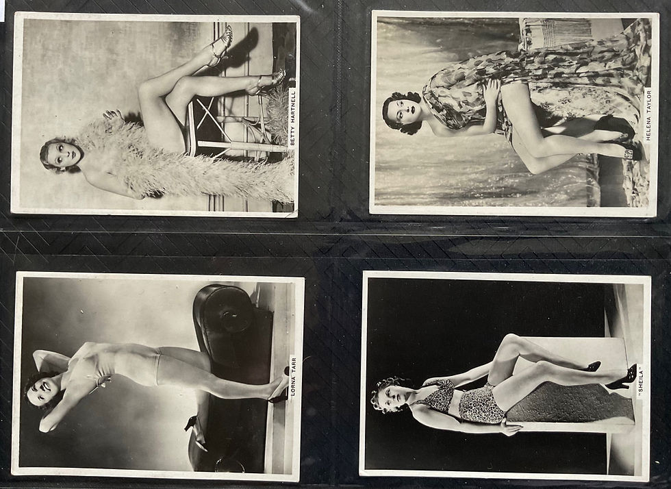 British American Tobacco B.A.T Modern Beauties Seventh Series Cigarette Cards