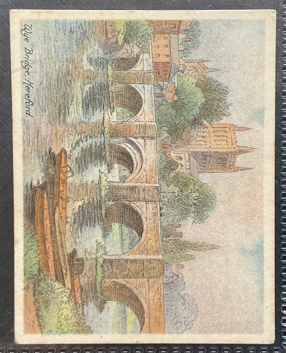 Thumbnail: Players Picturesque Bridges Cigarette Cards