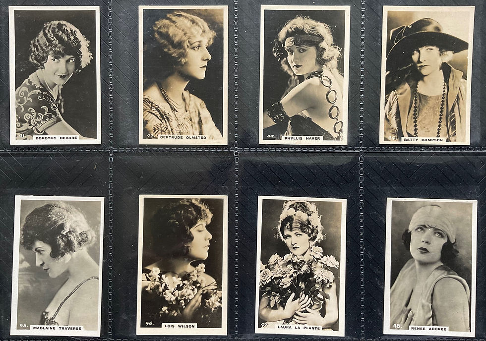 Thumbnail: British American Tobacco B.A.T Beauties 2nd Series Cigarette Cards