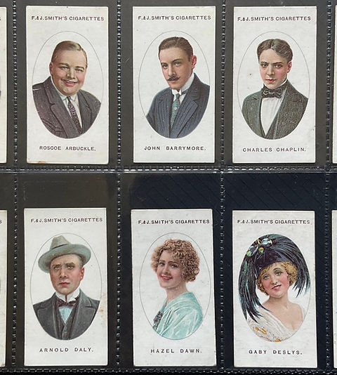f & j smith cigarette cards Smith Cinema Stars Cigarette Cards