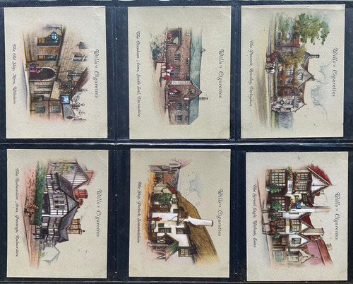 wills cigarette cards old inns Wills Old Inns 2nd Series Cigarette Cards