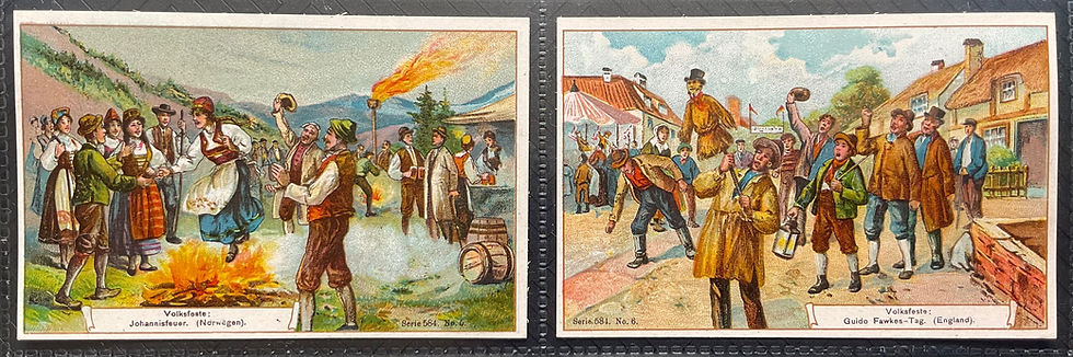 Thumbnail: Van Rijn Festivals German Trade Cards
