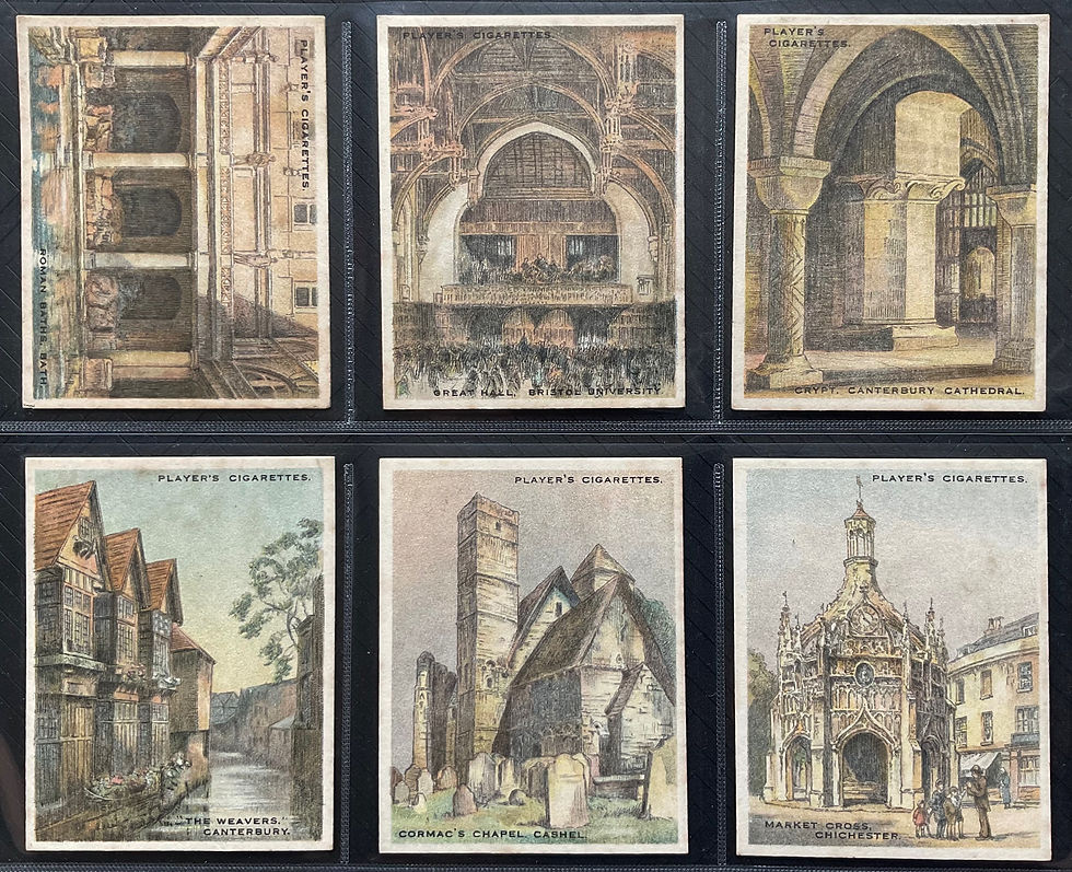 Players Architectural Beauties Cigarette Cards