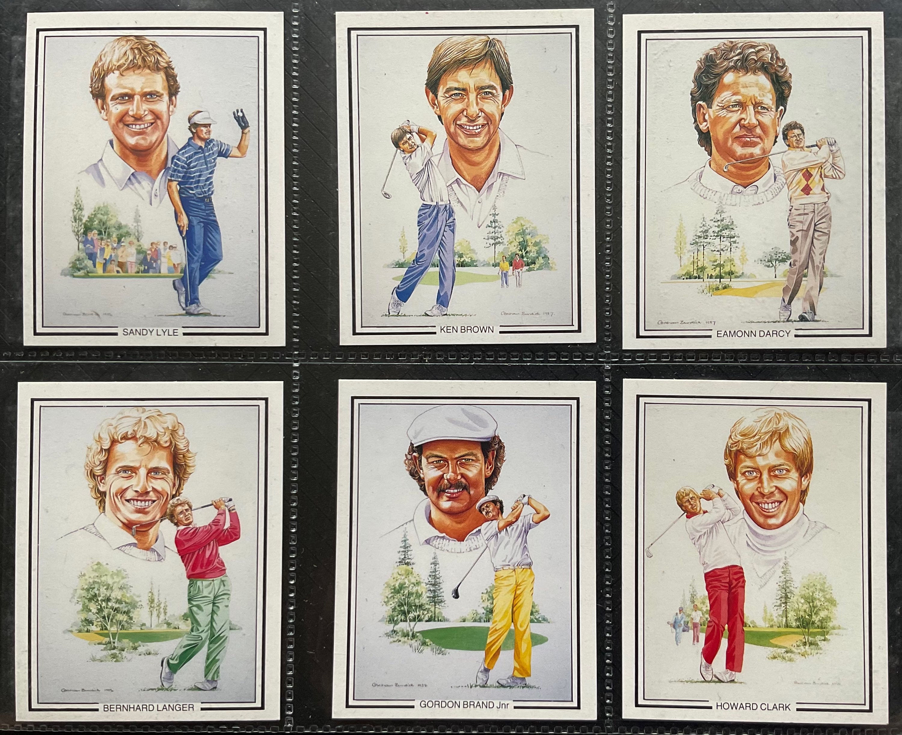 Victoria Gallery The Ryder Cup 1991 Trade Cards