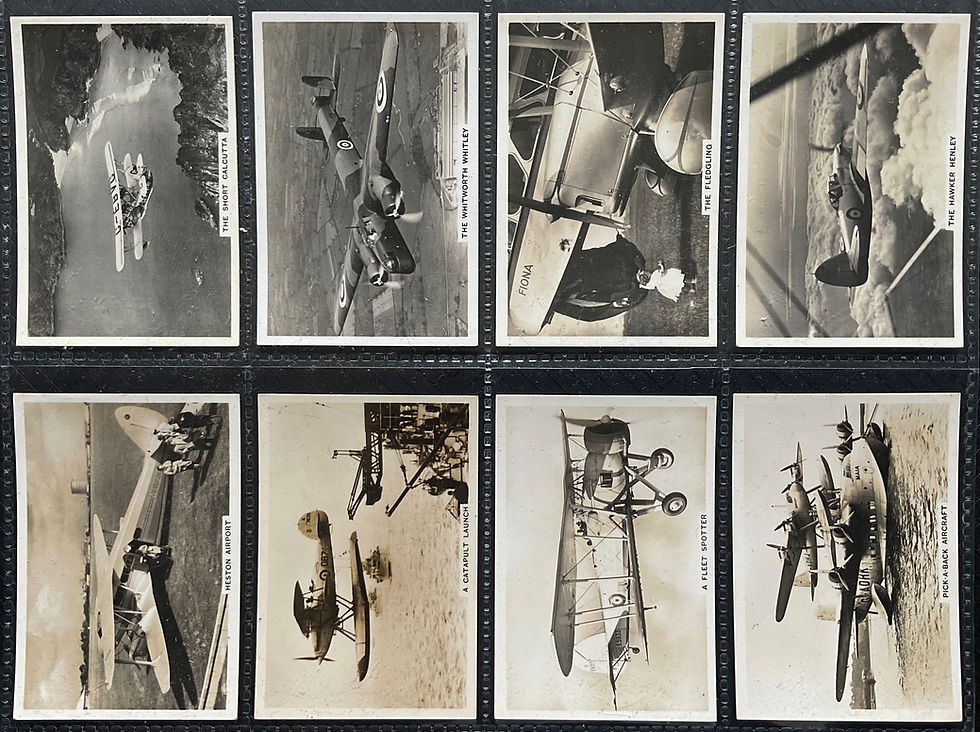 Thumbnail: Pattreiouex Flying Cigarette Cards