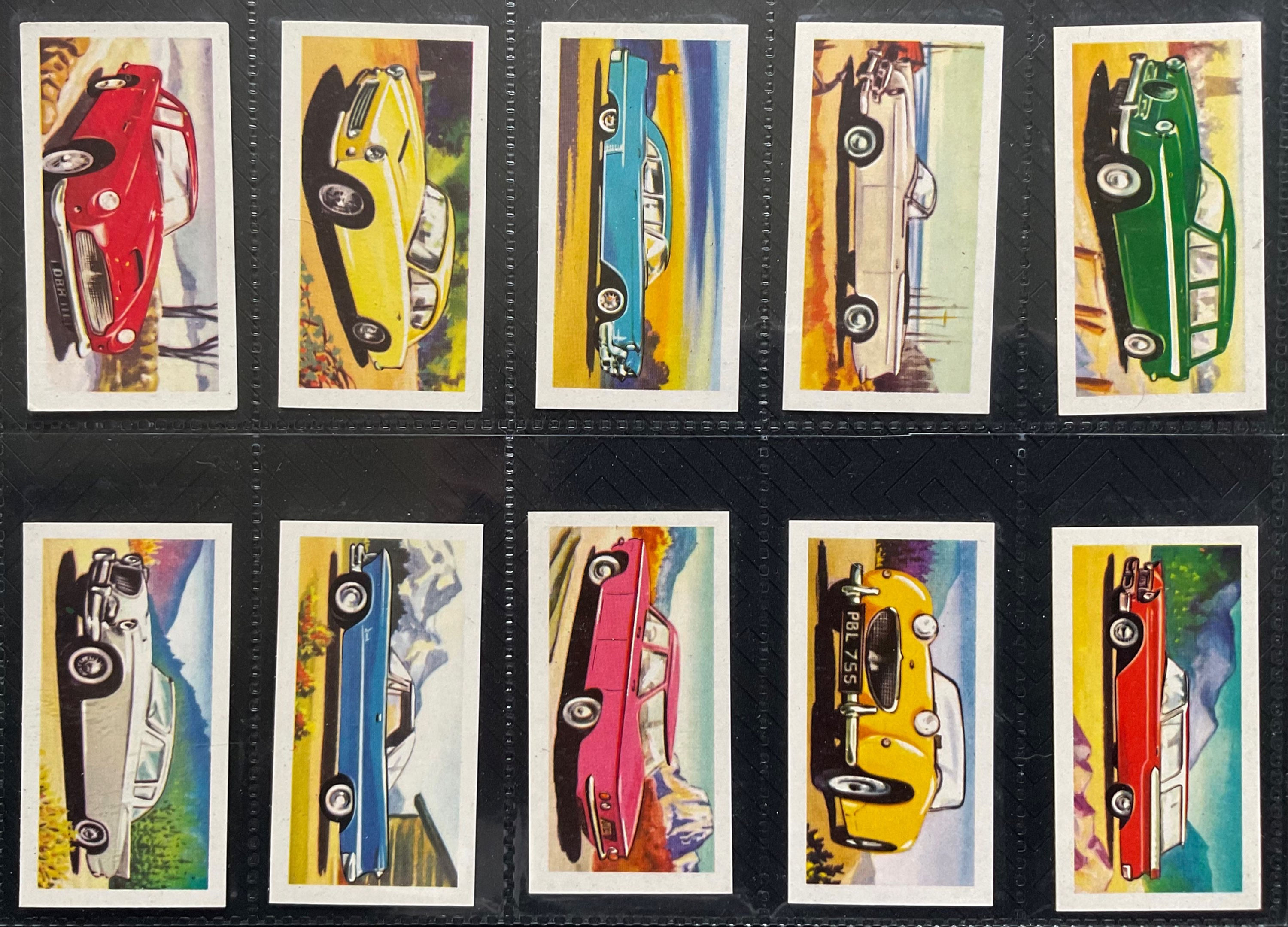 Amalgamated Tobacco Mills Les Autos Modernes Cigarette Cards