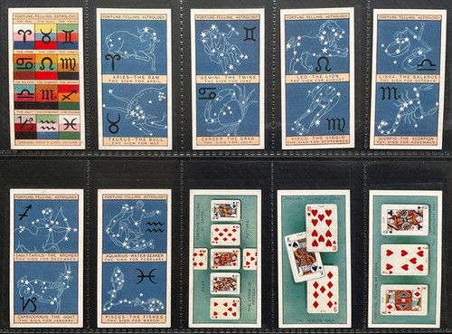 Edwards, Ringer & Bigg How To Tell Fortunes Cigarette Cards | JSCards