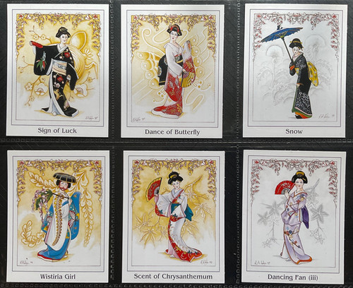 M.P Cards The Geisha Collection Trade Cards | JSCards