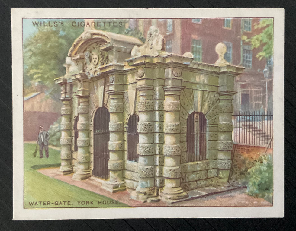 Thumbnail: Wills Old London Cigarette Cards