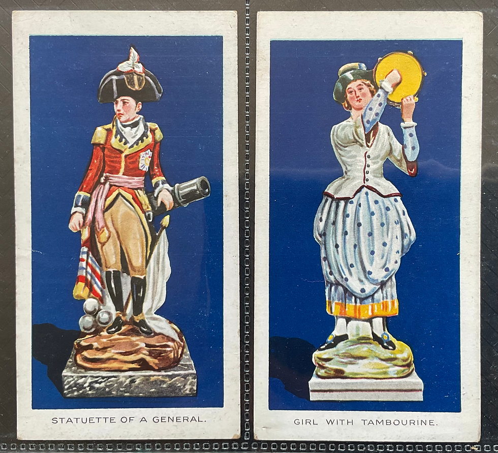 Thumbnail: Carreras Old Staffordshire Figures Cigarette Cards