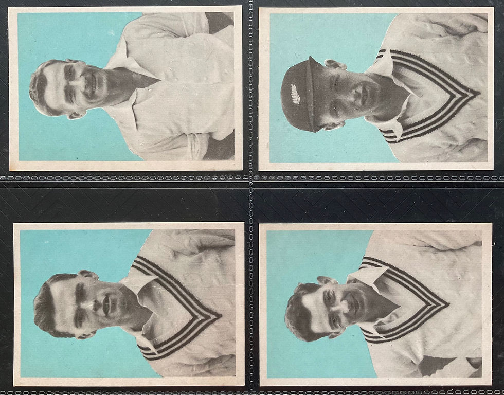 Thumbnail: Master Vending Gum Cricketers Series New Zealand 1958 Bubblegum Cards