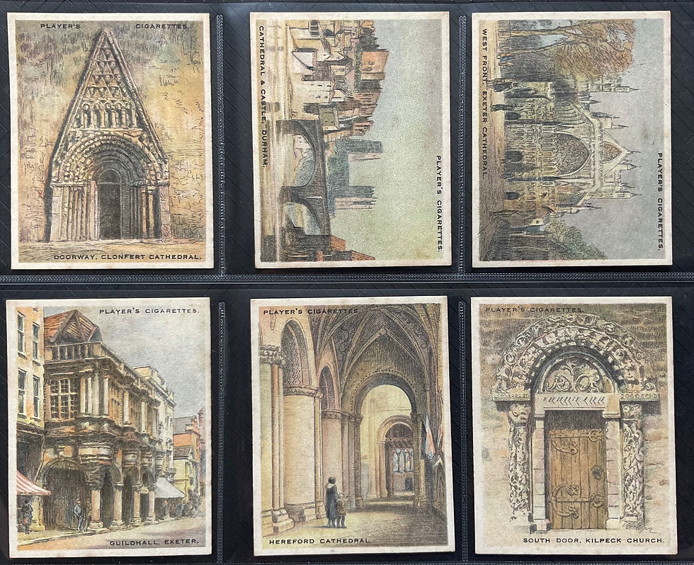 Thumbnail: Players Architectural Beauties Cigarette Cards